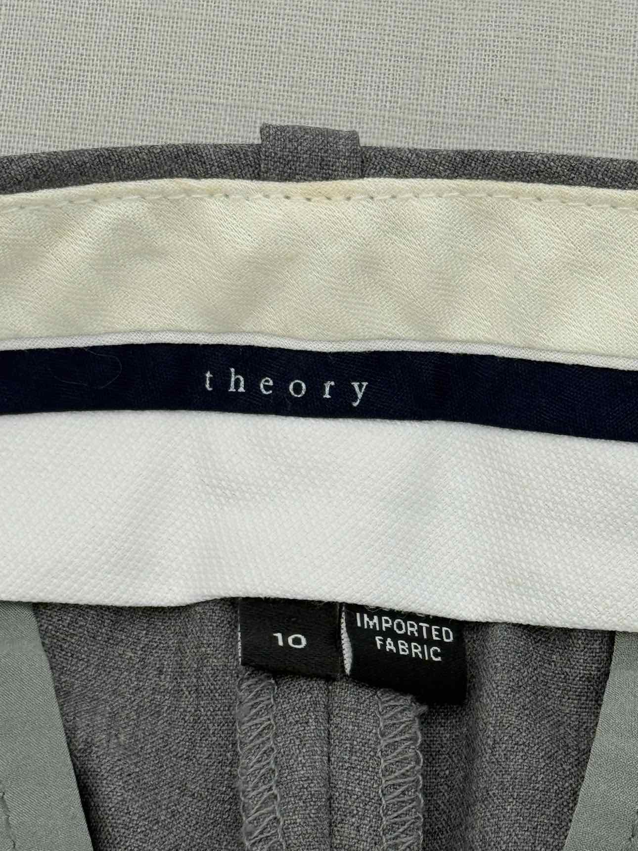 THEORY Grey Size US 10 Pants