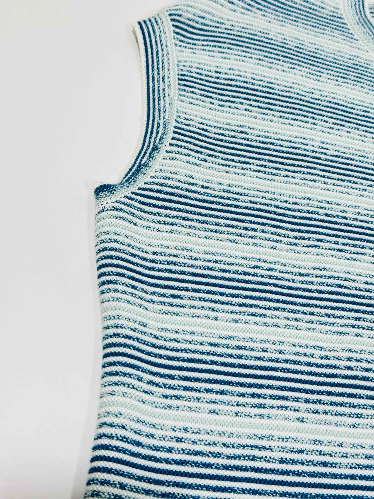 LORO PIANA Knitted Blue Size US 6/8 Top & Pants Outfit