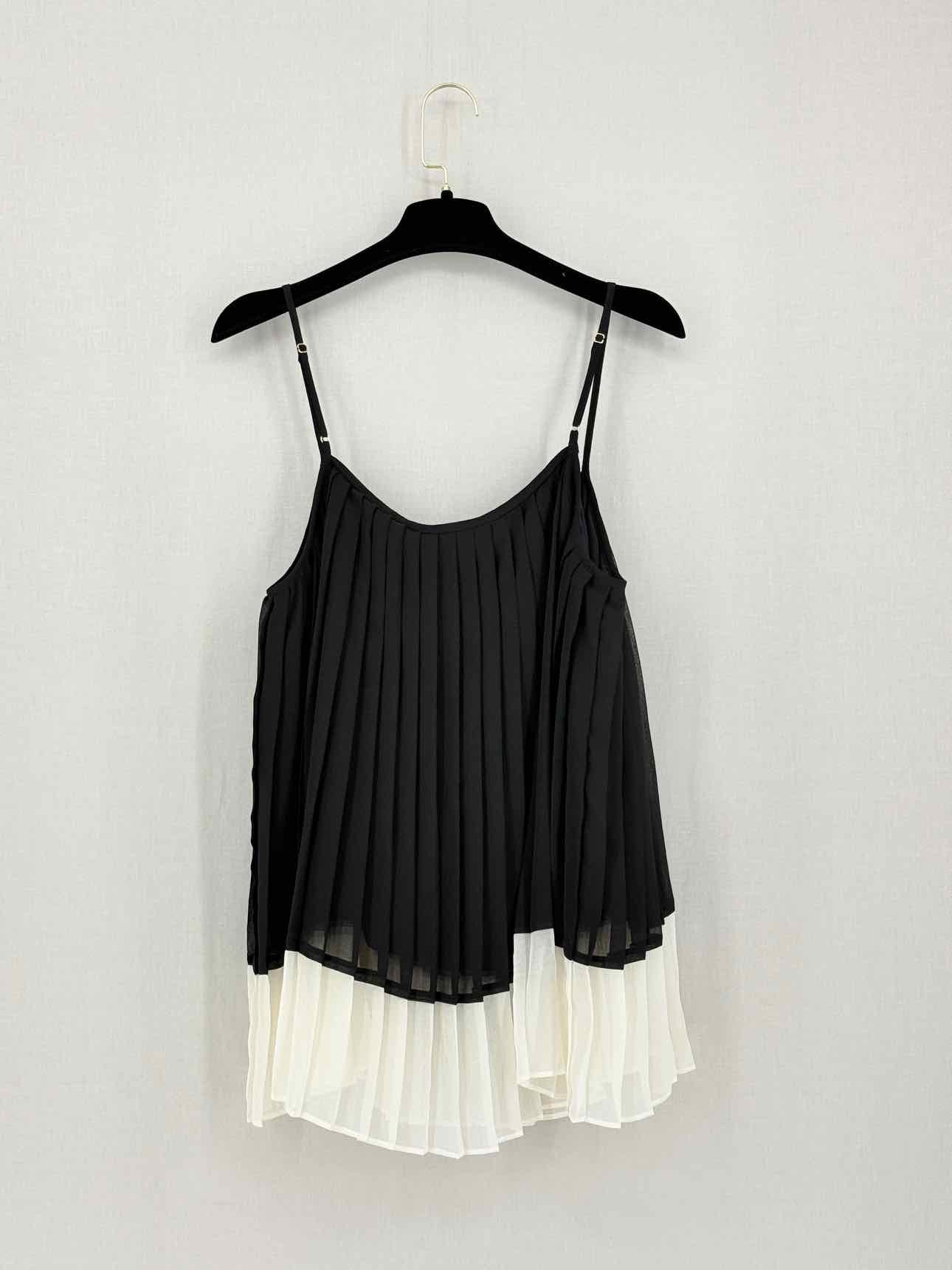 ZIMMERMANN Black & White Size Medium Camisole