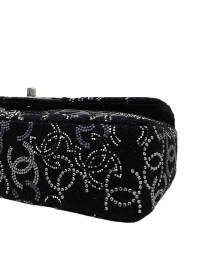 CHANEL Paris-Shanghai Pudong Flap Black Shoulder Bag