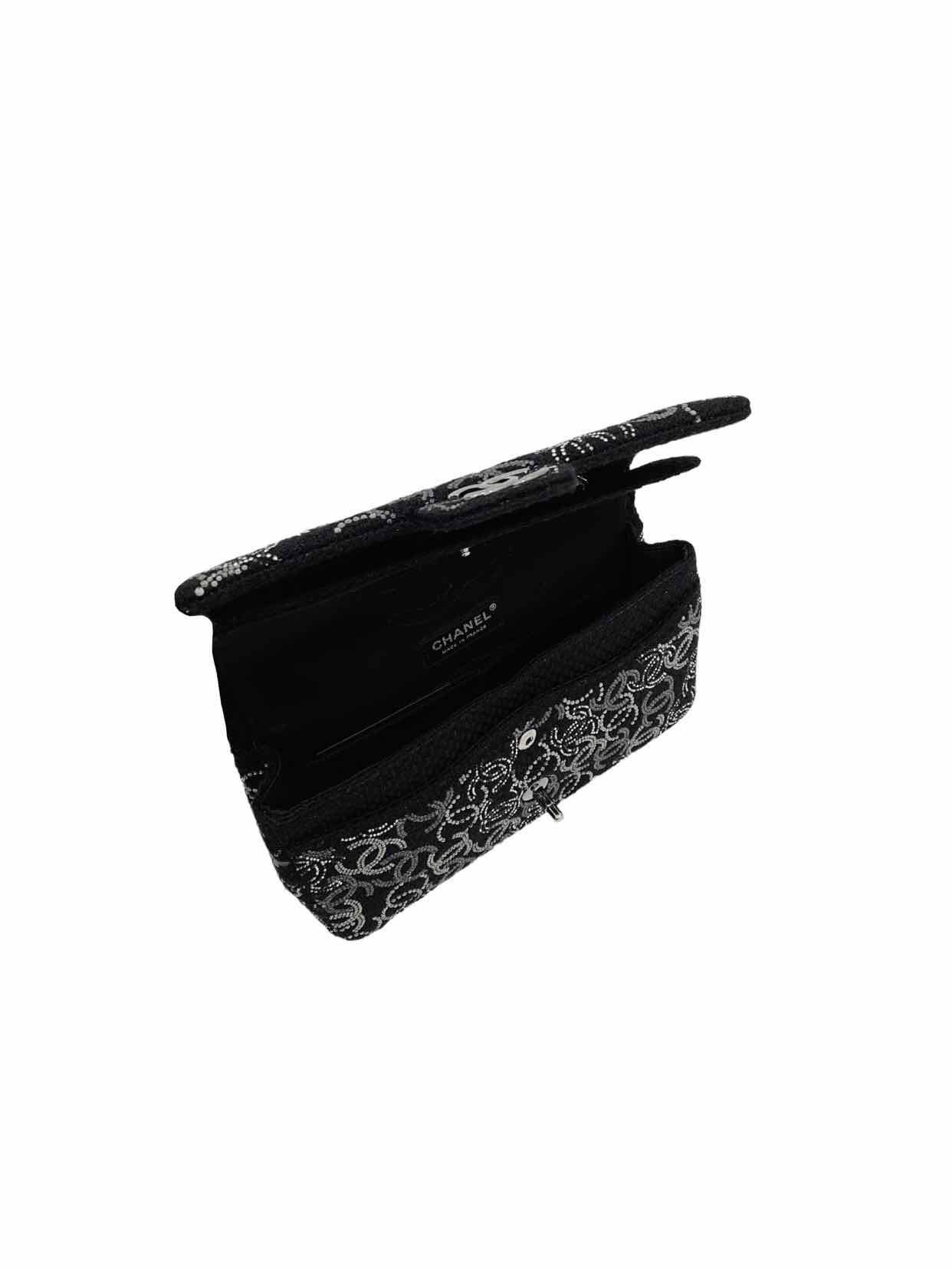 CHANEL Paris-Shanghai Pudong Flap Black Shoulder Bag
