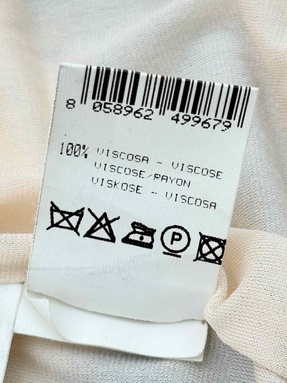 ROBERTO CAVALLI Beige & Black Size US 4 Long Dress