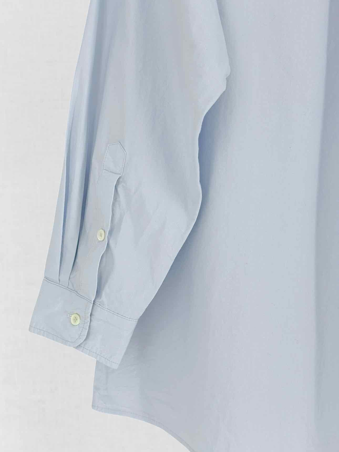 THE FRANKIE SHOP Pale Blue Size Medium Shirt