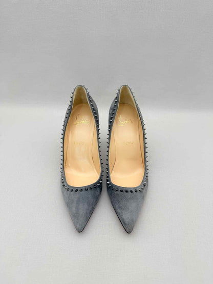 CHRISTIAN LOUBOUTIN Anjalina Grey Size EU 37.5 Pumps