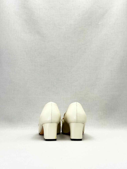 GUCCI Zumi Moccasin Off-white Size EU 35.5 Pumps