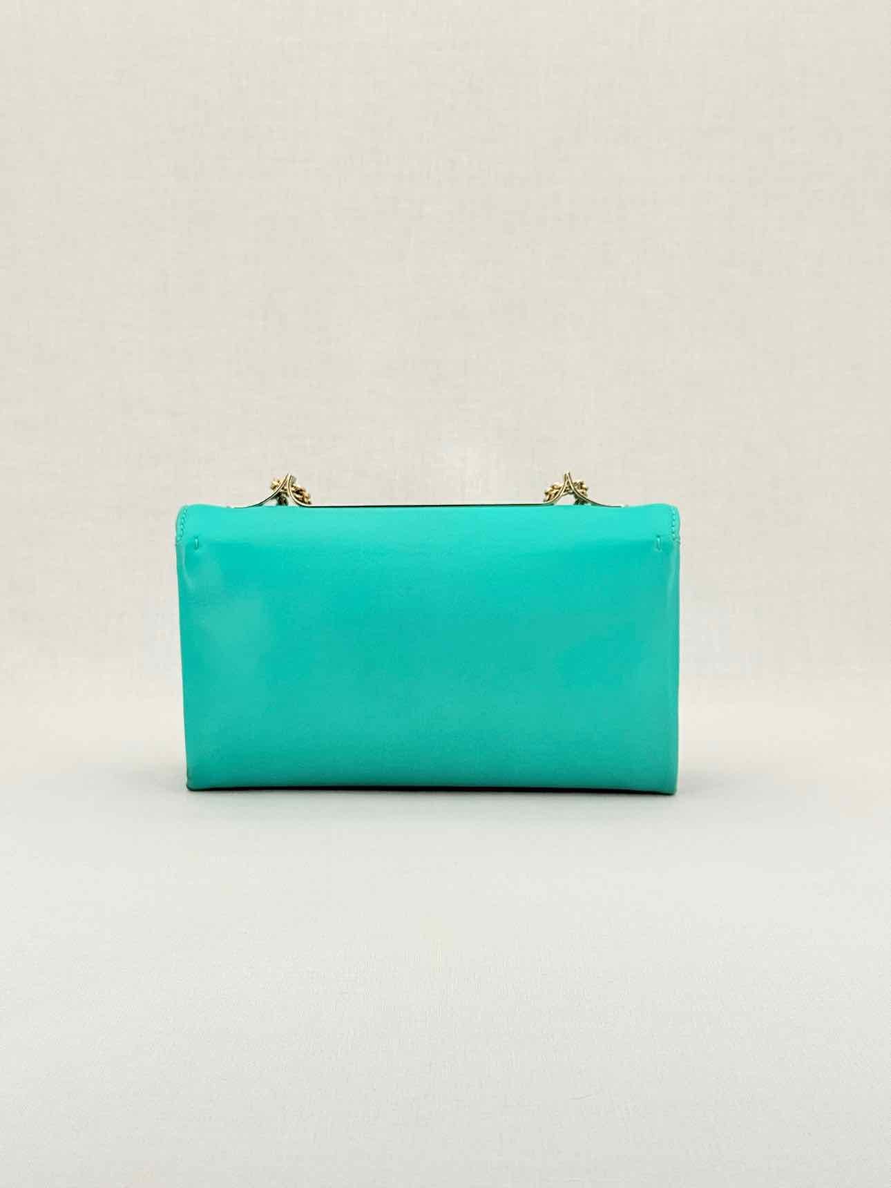 VALENTINO GARAVANI Rockstud Turquoise Shoulder Bag