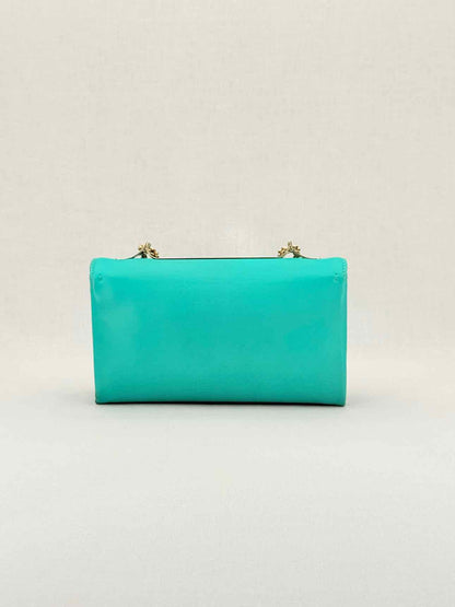 VALENTINO GARAVANI Rockstud Turquoise Shoulder Bag
