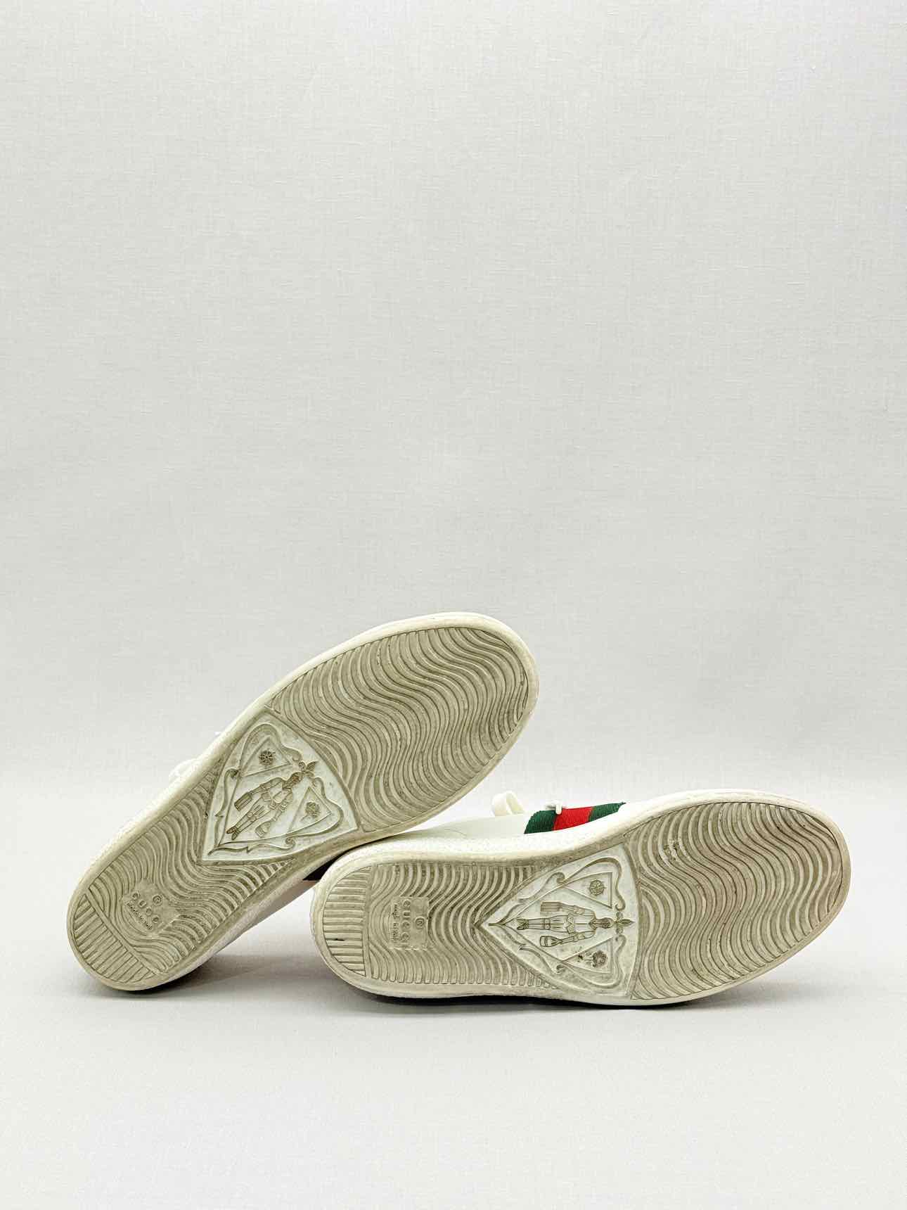 GUCCI Ace Bee White Multicolor Size EU 36 Sneakers