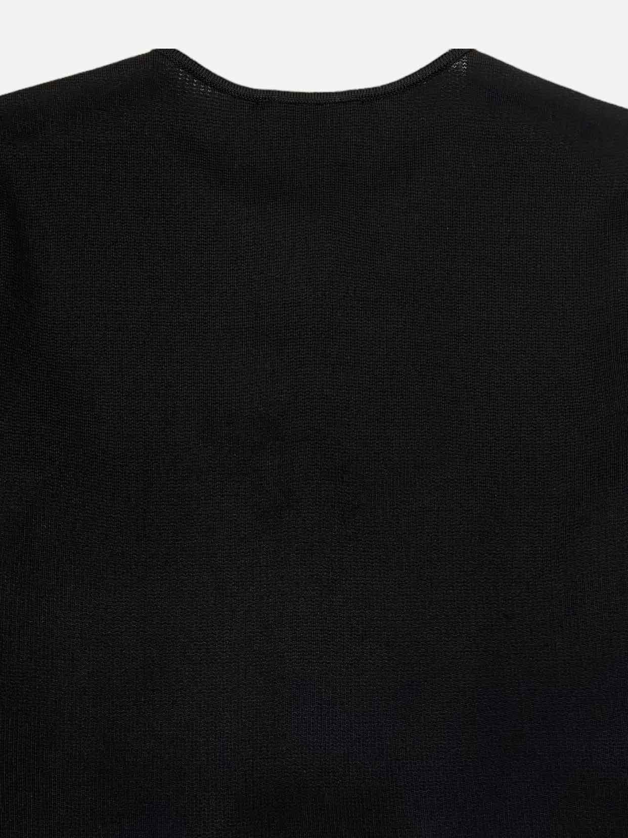 ST. JOHN Cropped Black Size Medium Cardigan