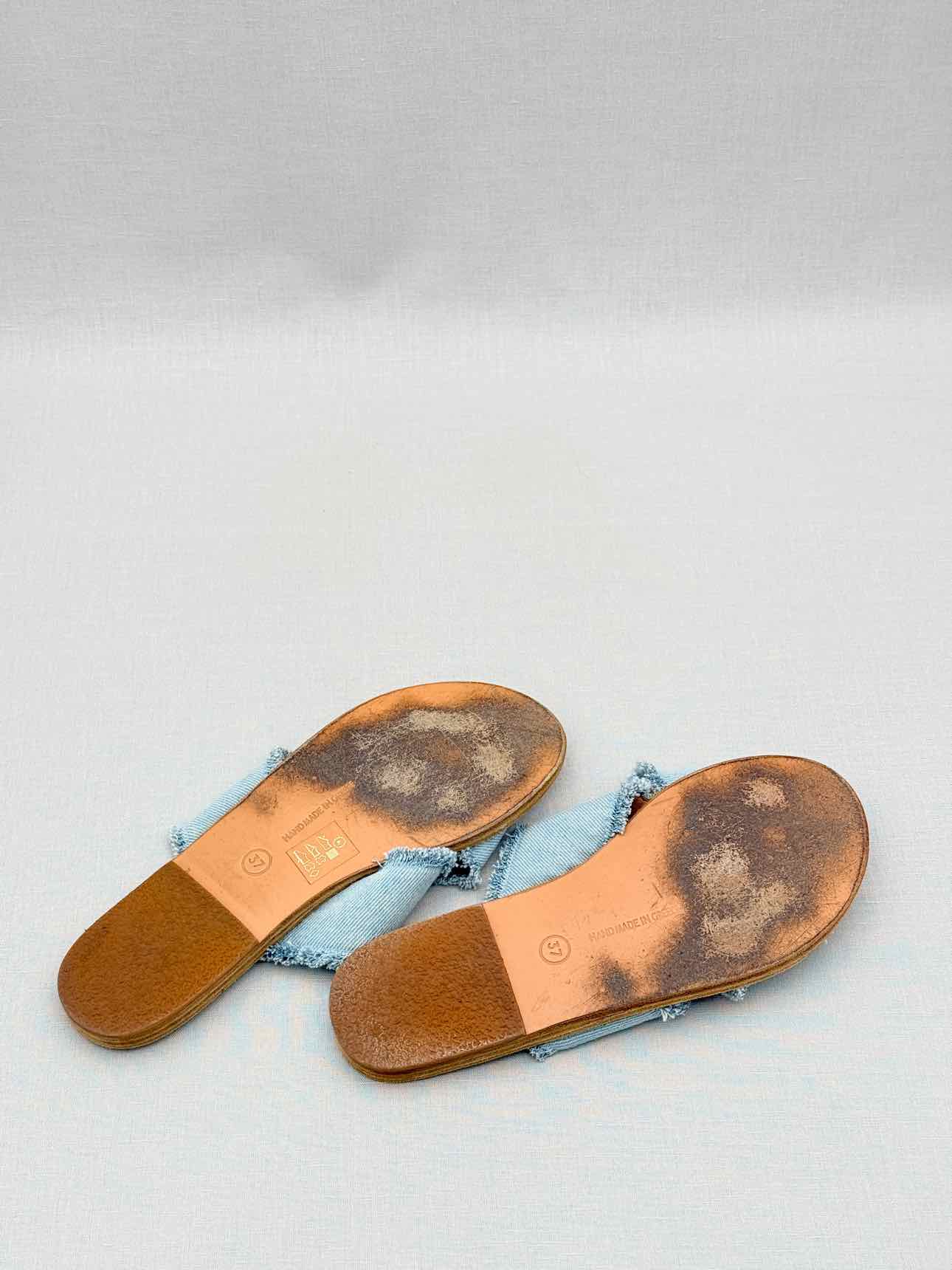 ANCIENT GREEK SANDALS Thais Blue Size EU 37 Sandals