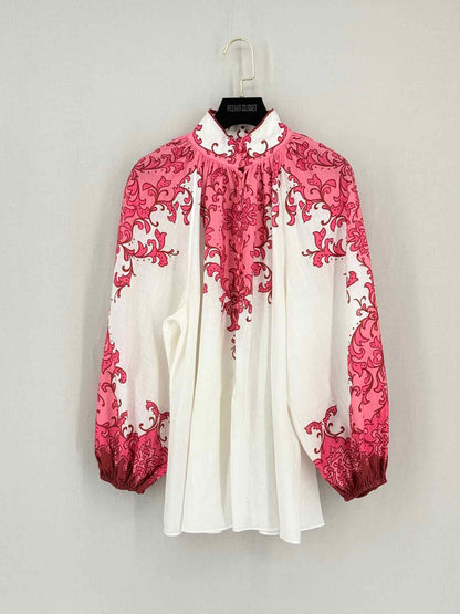 ZIMMERMANN Pink & White Size Medium Outfit Set
