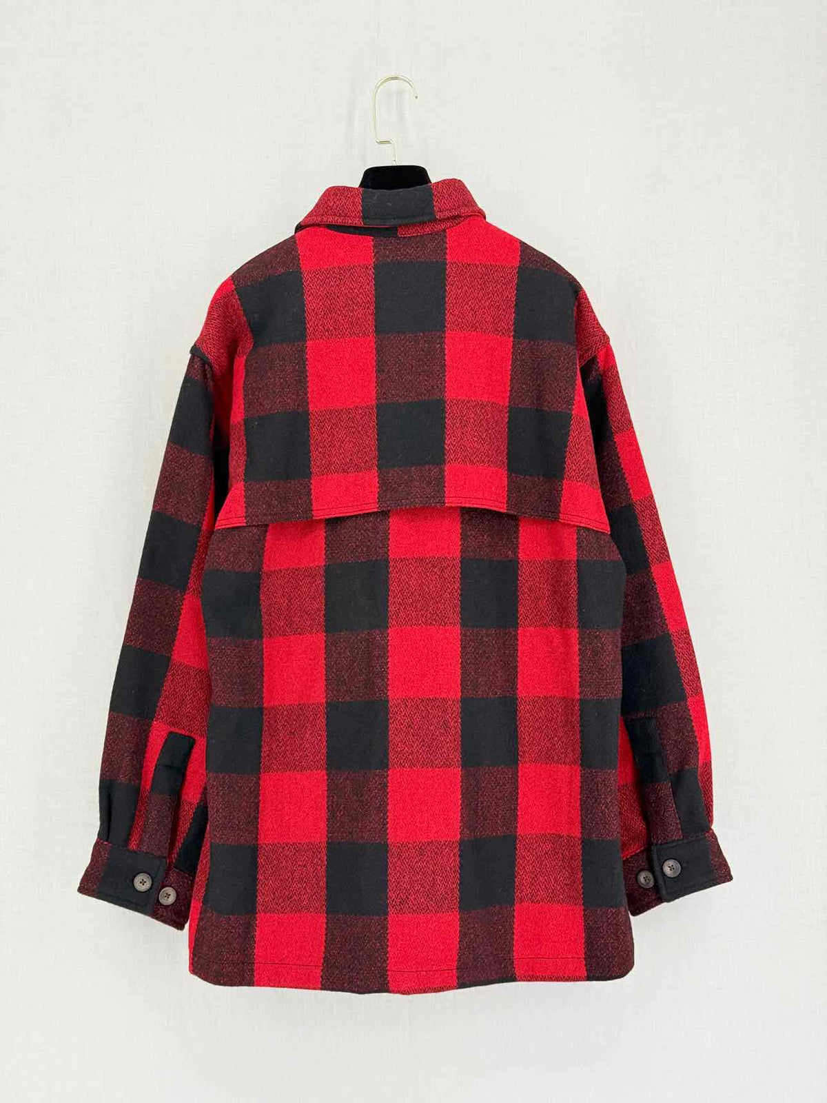 WOOL RICH Hunting Red & Black Buffalo Plaid Jacket