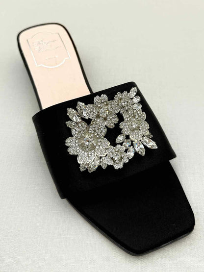 ROGER VIVIER Black Size EU 39 Mules