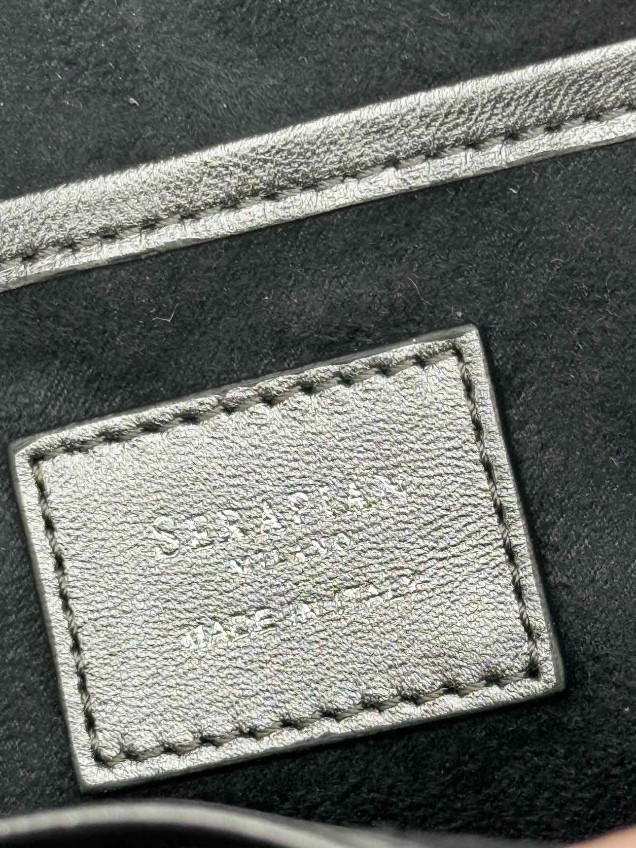 SERAPIAN Grey Crossbody