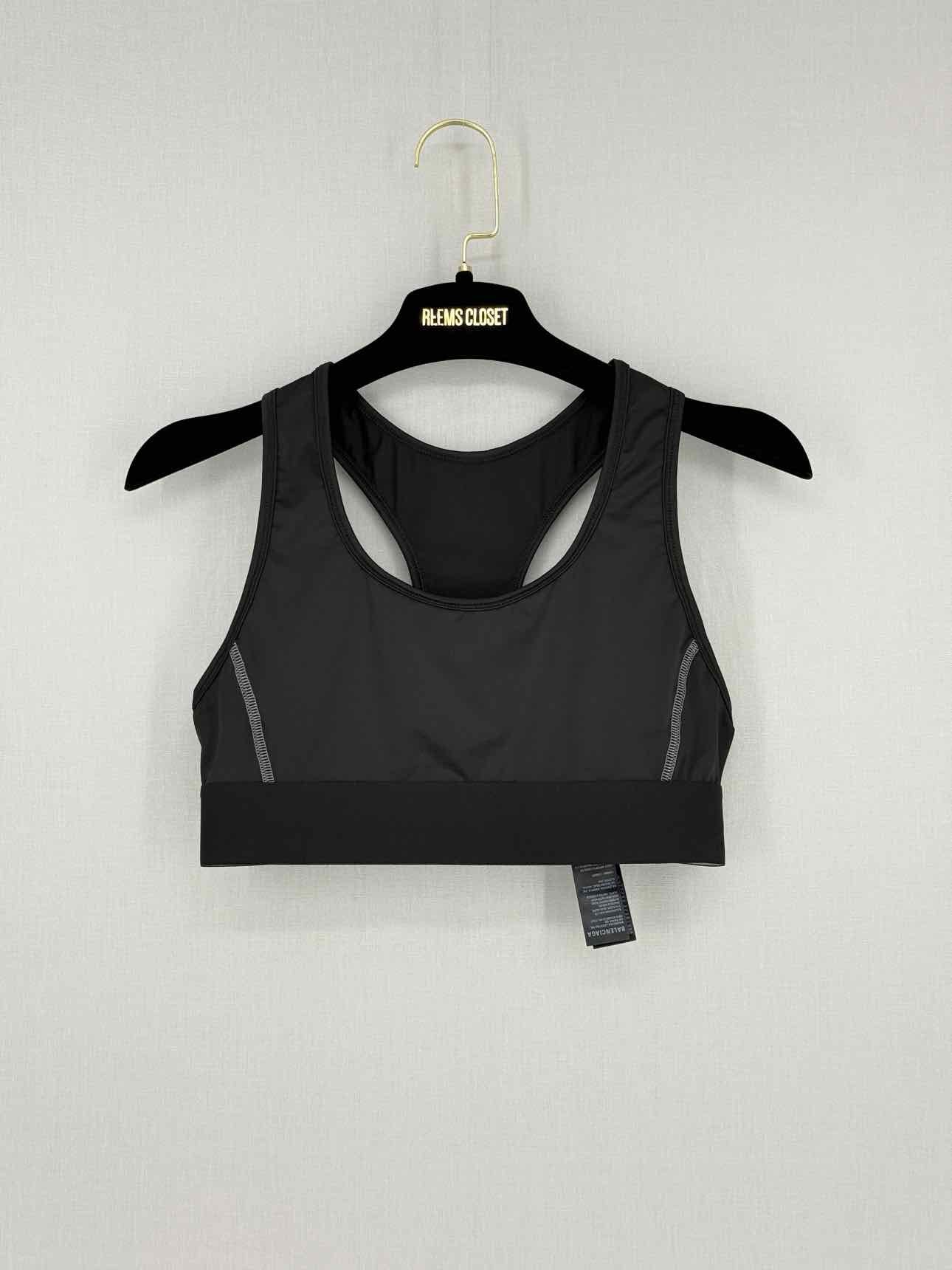 BALENCIAGA Black Logo Print Size Small Outfit Set