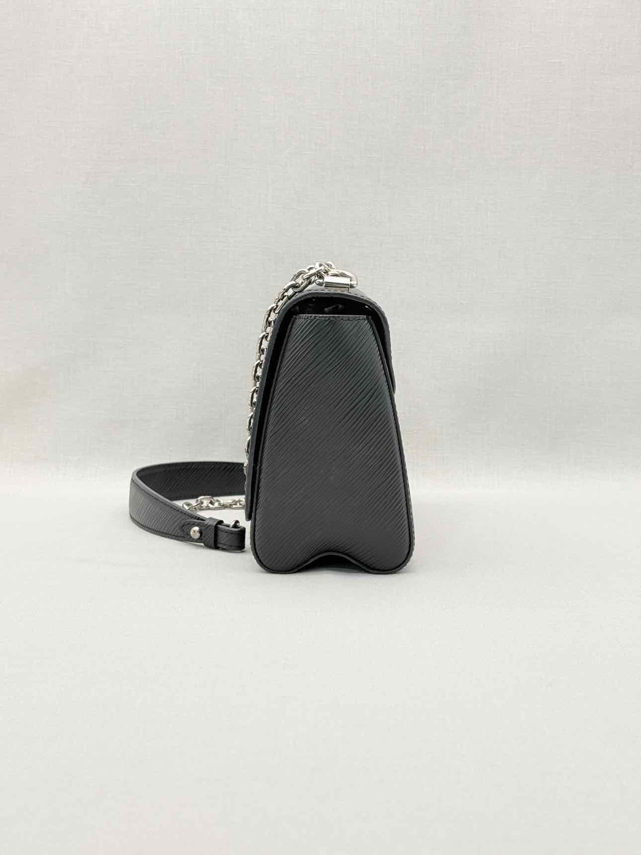 LOUIS VUITTON Twist MM Black Shoulder Bag