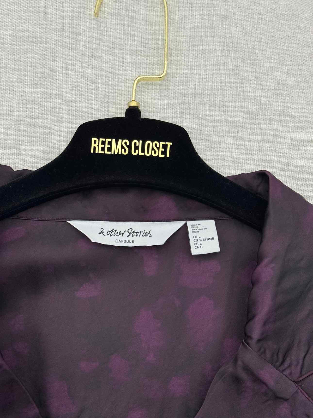 & OTHER STORIES Purple Size US Large/6 Outfit Set