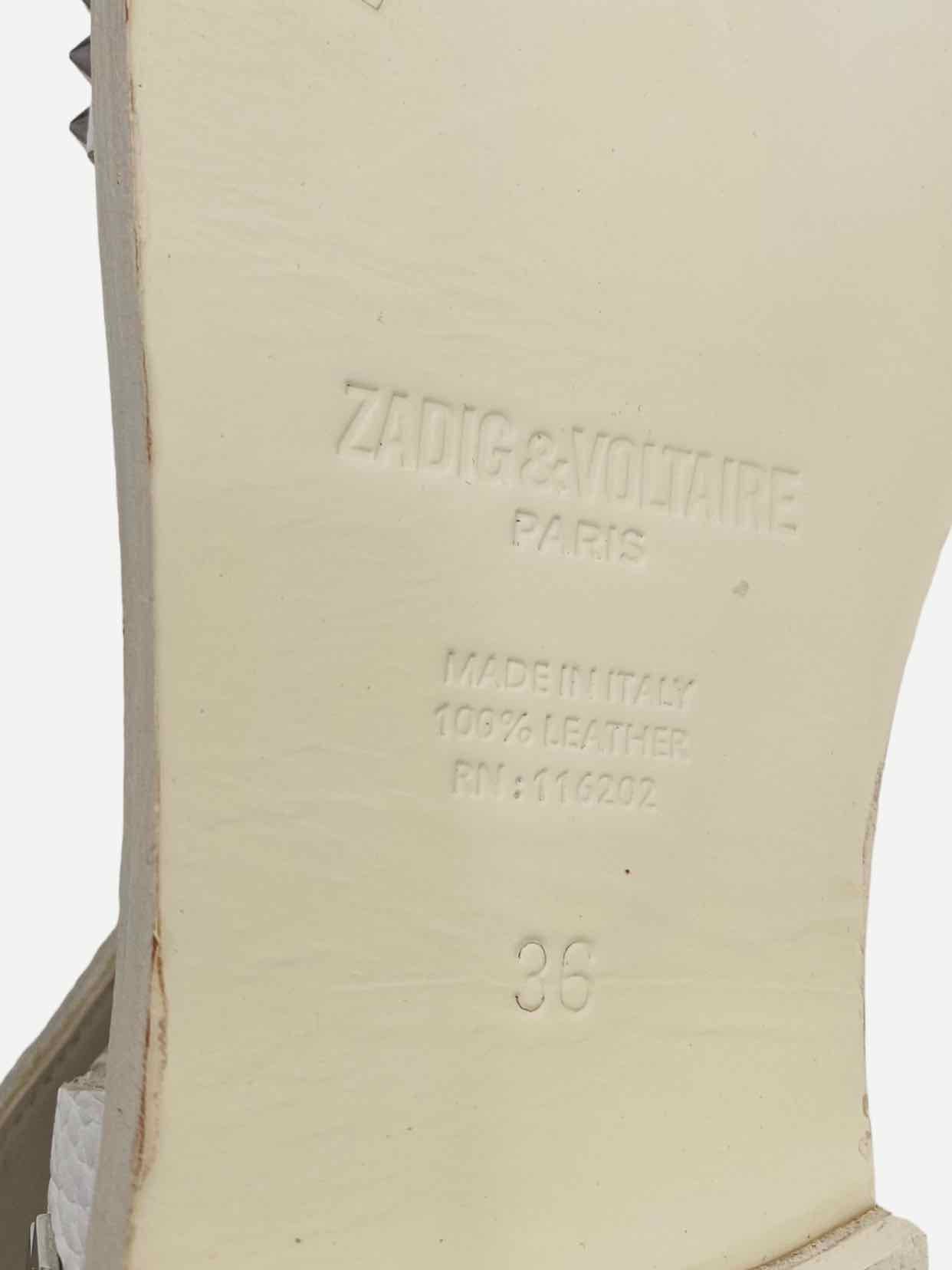 ZADIG&VOLTAIRE White Sandals 36