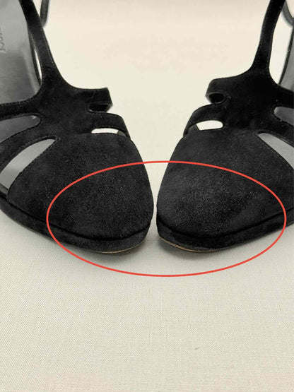 NINA RICCI Black Size EU 39 Heeled Sandals