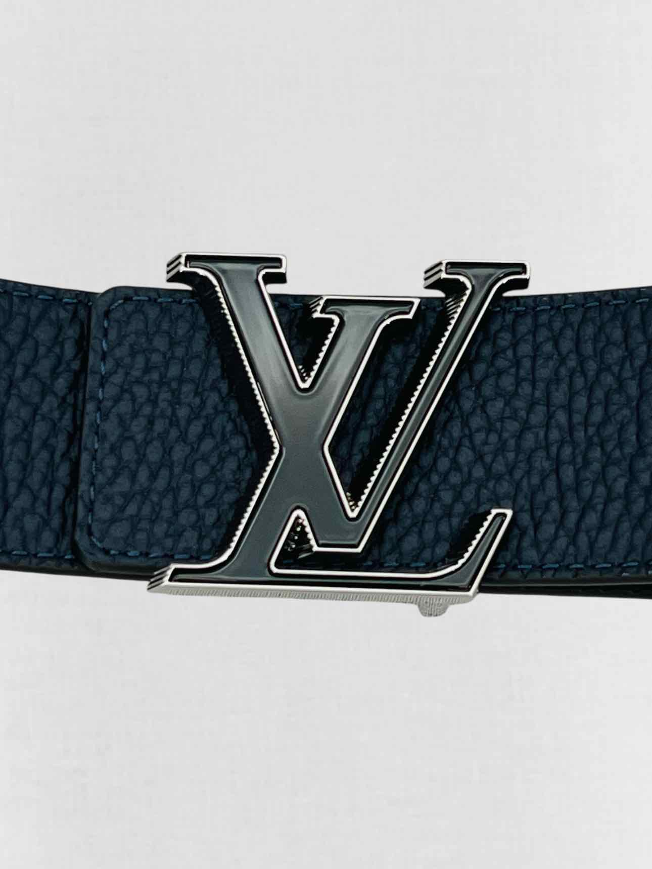 LOUIS VUITTON Black & Brown Belt
