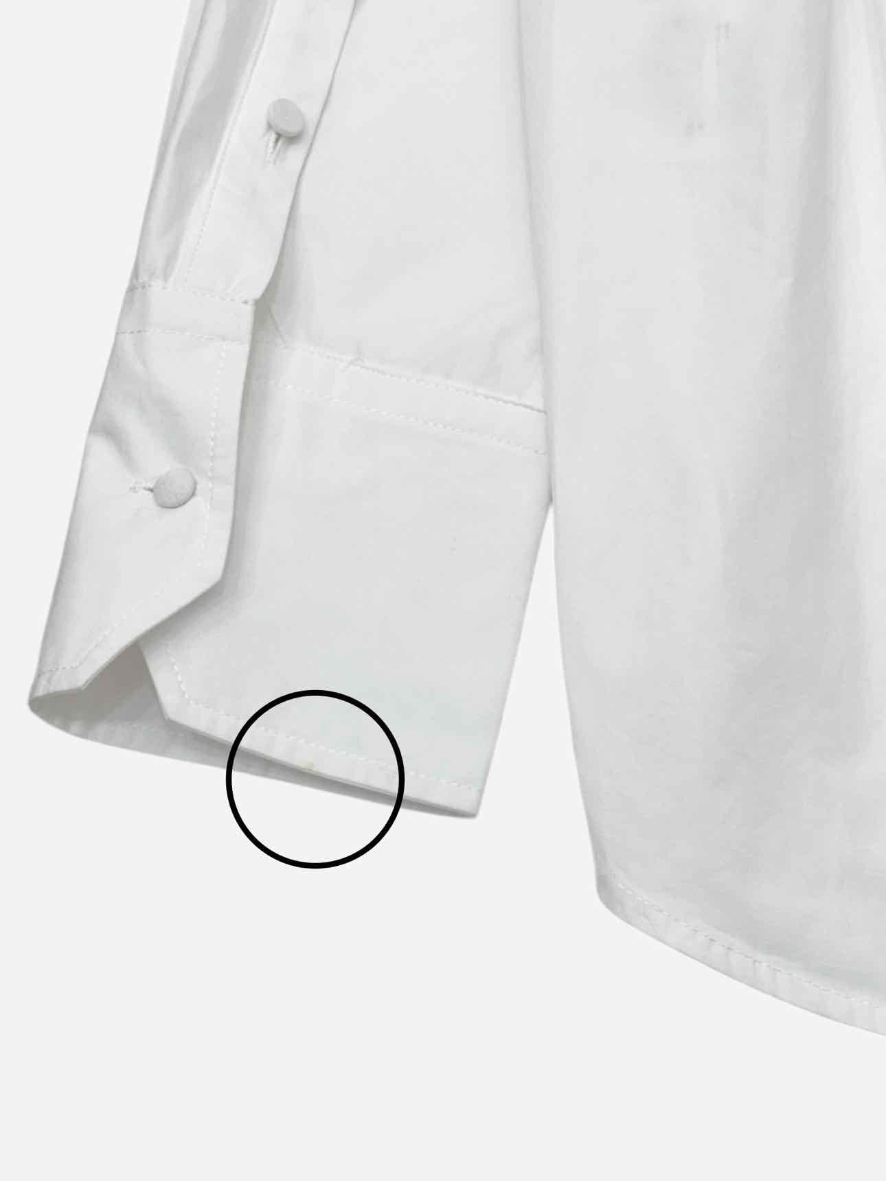 VALENTINO Poplin White Shirt