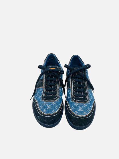 LOUIS VUITTON Denim Monogram Size EU 41 Sneakers
