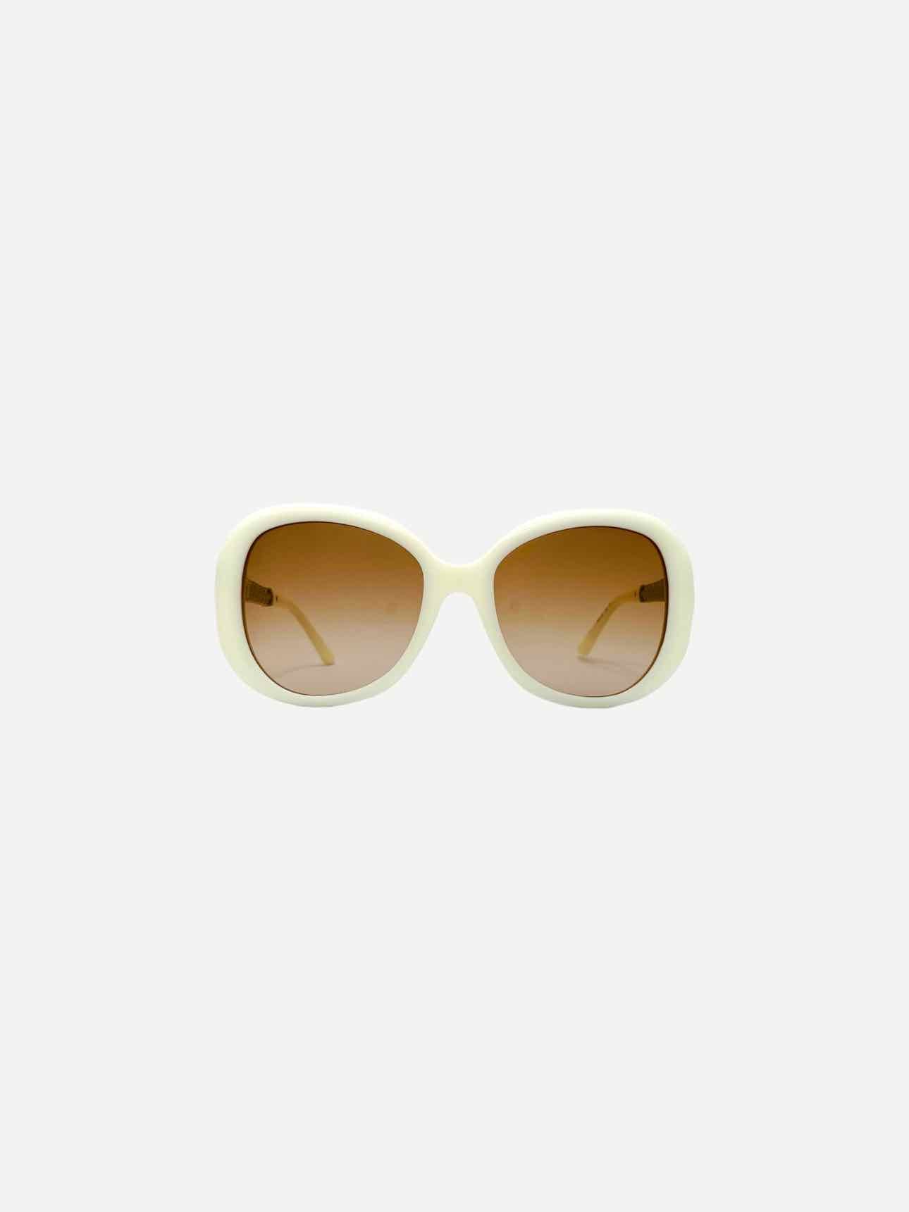 BVLGARI Off-white Sunglasses
