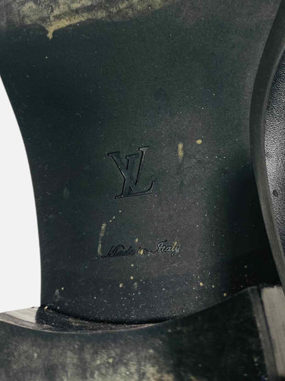 LOUIS VUITTON Ranger Black Ankle Boots 38