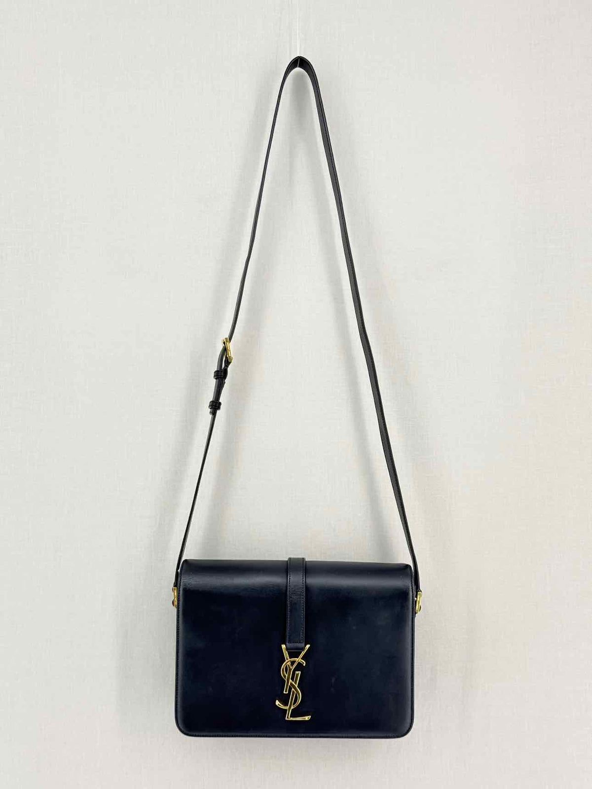 SAINT LAURENT Monogram Universite Black Crossbody