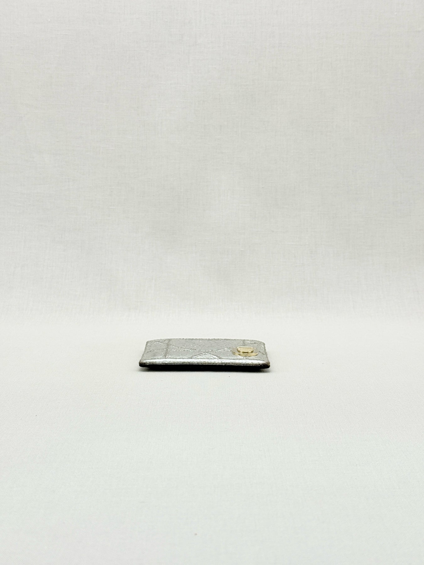 DIOR Silver Card Holder