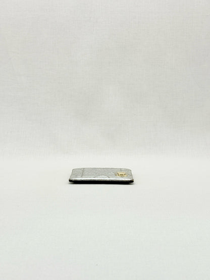 DIOR Silver Card Holder