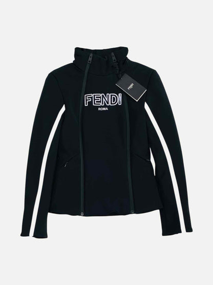 FENDI Panelled Black Size US 2 Jacket