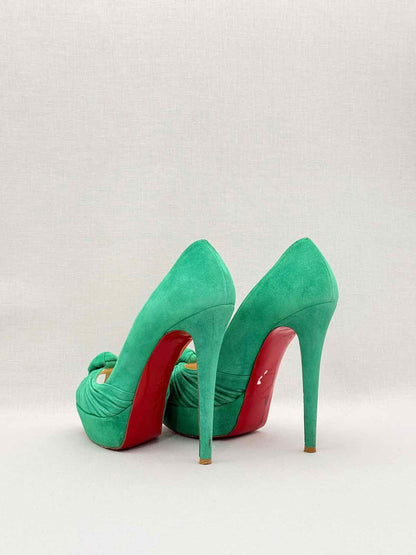 CHRISTIAN LOUBOUTIN Greissimo Green Size EU 38 Pumps