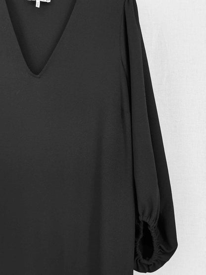 GANNI Black Size US 8 Midi Dress