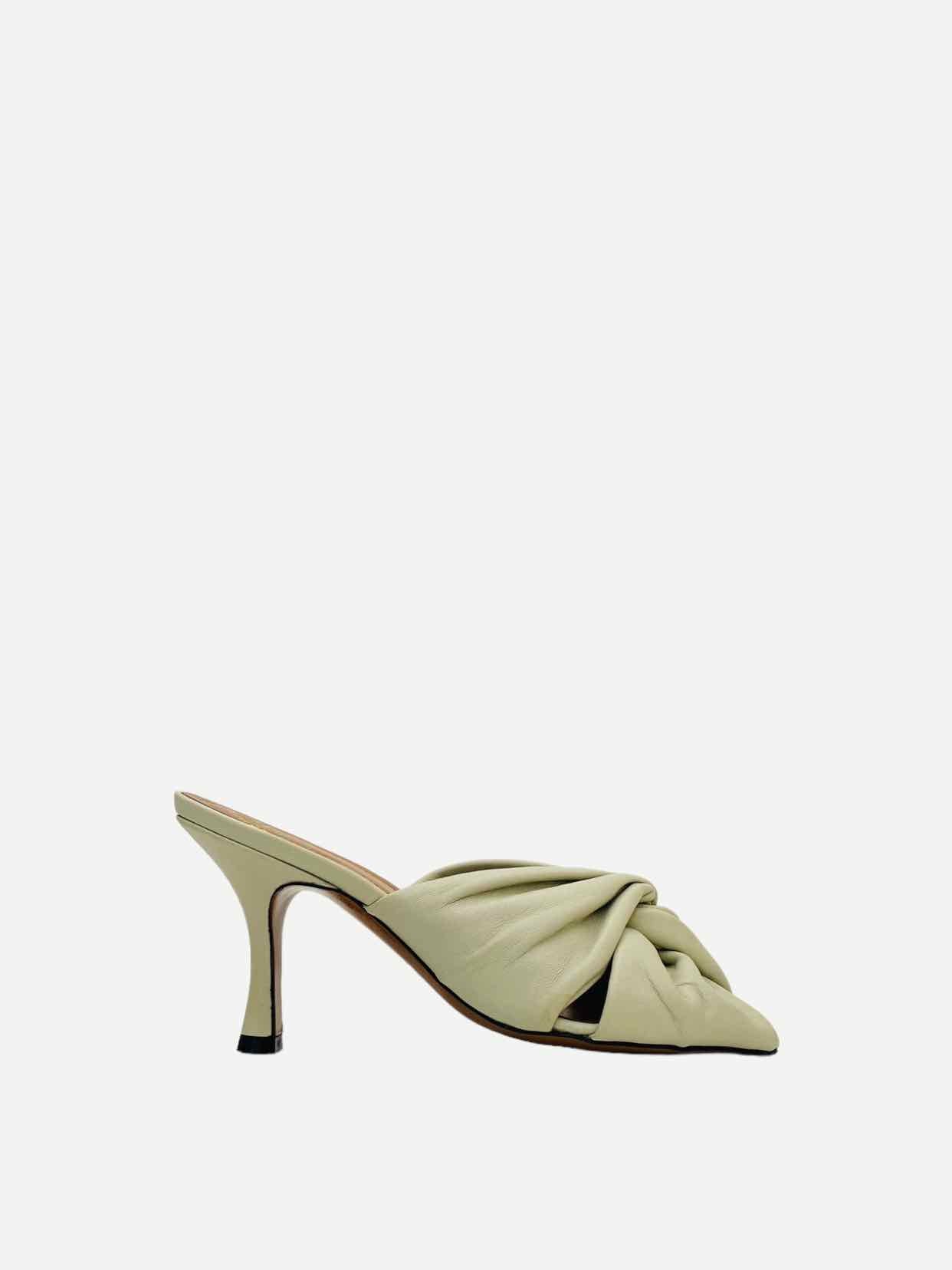 ATP ATELIER Square Toe Off-white Size EU 36 Mules