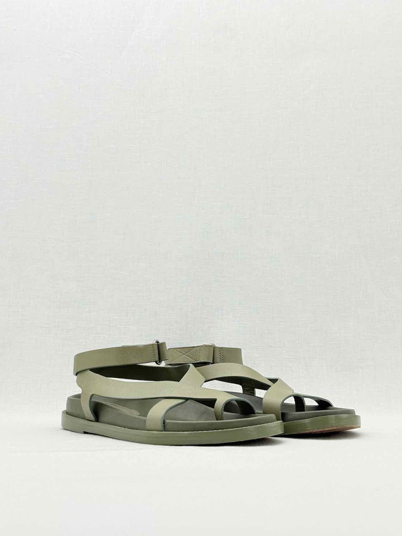 PORTE & PAIRE Cross Green Size EU 39 Sandals