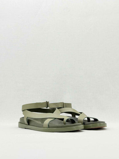 PORTE & PAIRE Cross Green Size EU 39 Sandals