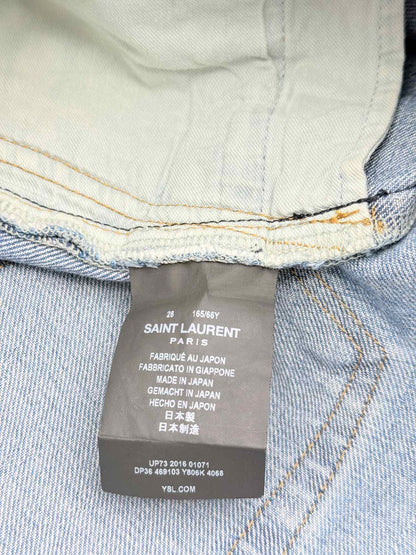 SAINT LAURENT Blue Size 28 Jeans