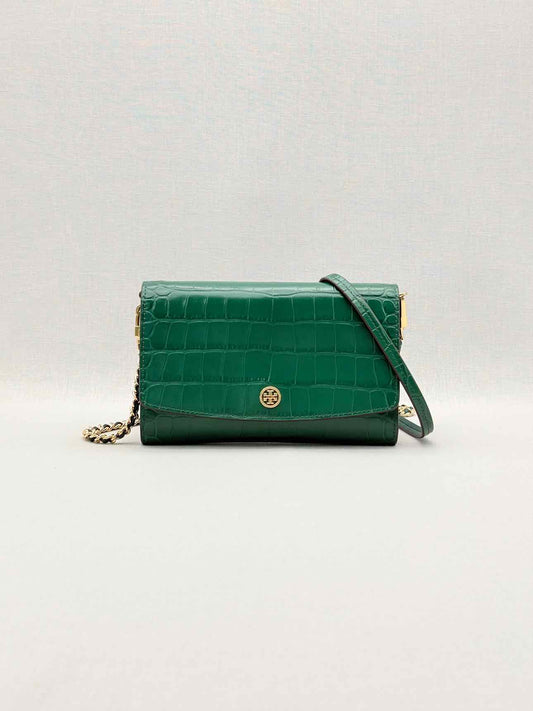 TORY BURCH Robinson Green Crossbody