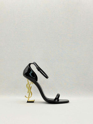 SAINT LAURENT Opyum Black Size EU 37 Heeled Sandals
