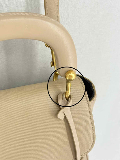 BURBERRY DK88 Beige Top Handle