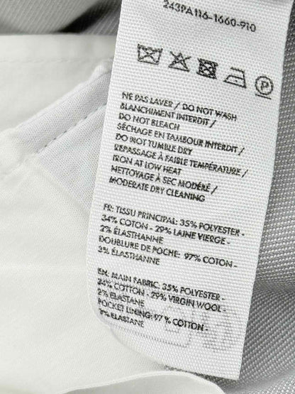 JACQUEMUS Curzio Light Grey Size US 8 Pants