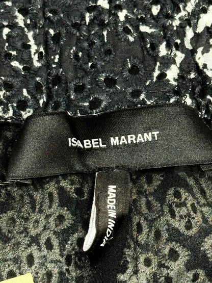 ISABEL MARANT Black & Red Size US 6 Top & Shorts Outfit