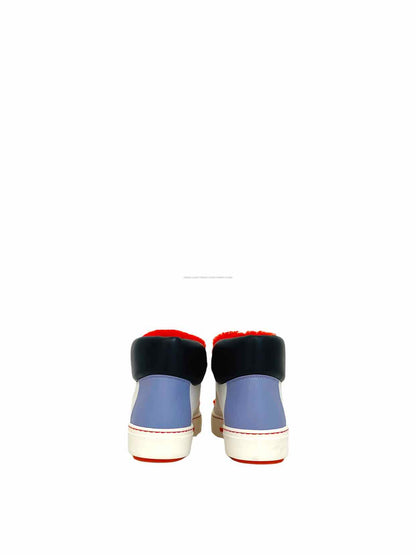 FENDI High Top White Multicolor Sneakers