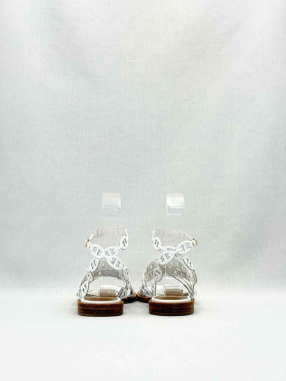 HERMES Kalliste White Size EU 35 Sandals