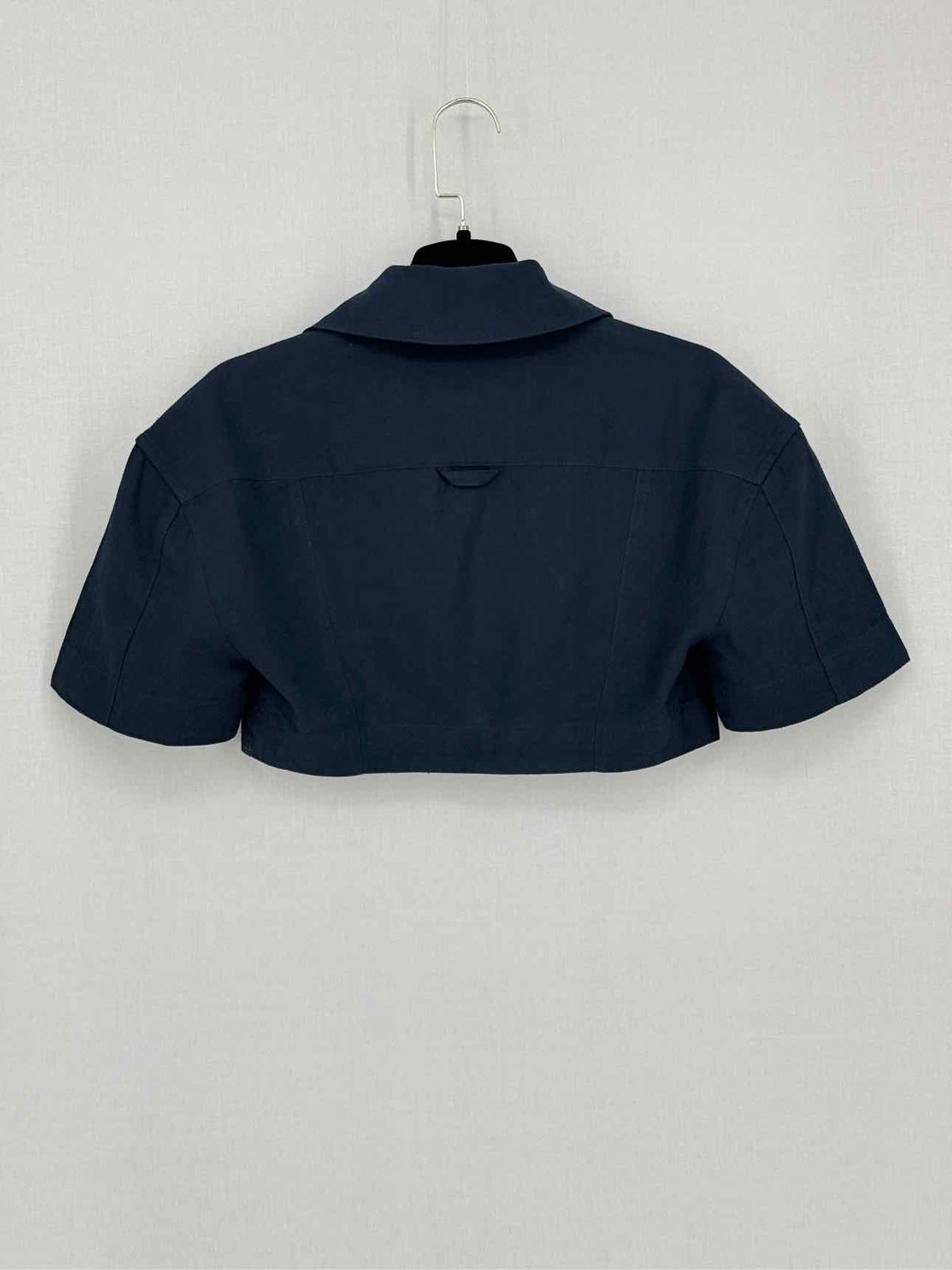 JACQUEMUS Haut Bebi Navy Blue Size Small Shirt