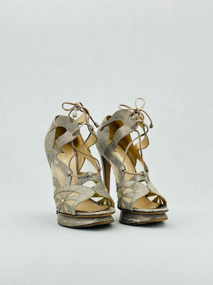 NICHOLAS KIRKWOOD Size EU 38.5 Heeled Sandals