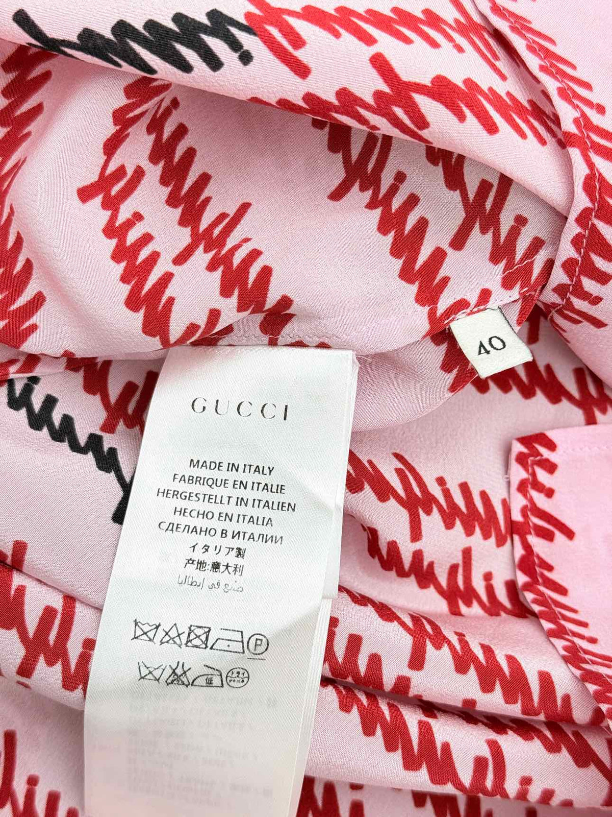 GUCCI 2016 Pink Multicolor Size US 4 Outfit Set