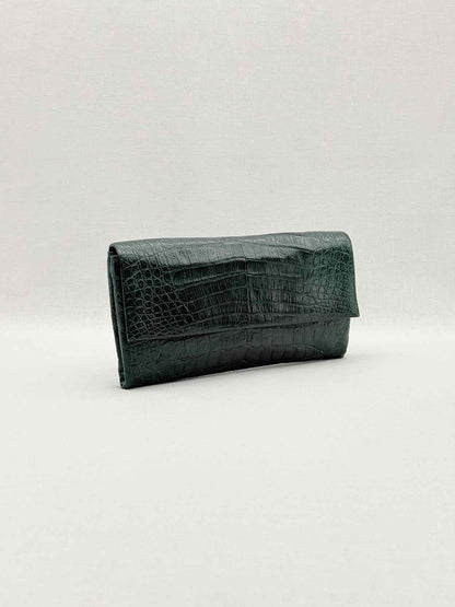 NANCY GONZALEZ Green Clutch