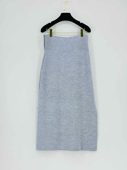 3.1 PHILLIP LIM Grey Size Medium Midi Skirt